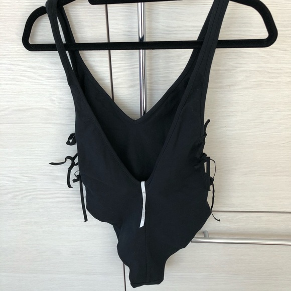 Are You Am I Side Tie Bodysuit - Picture 2 of 2